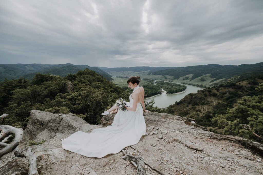 Elopement in den Bergen in Österreich
