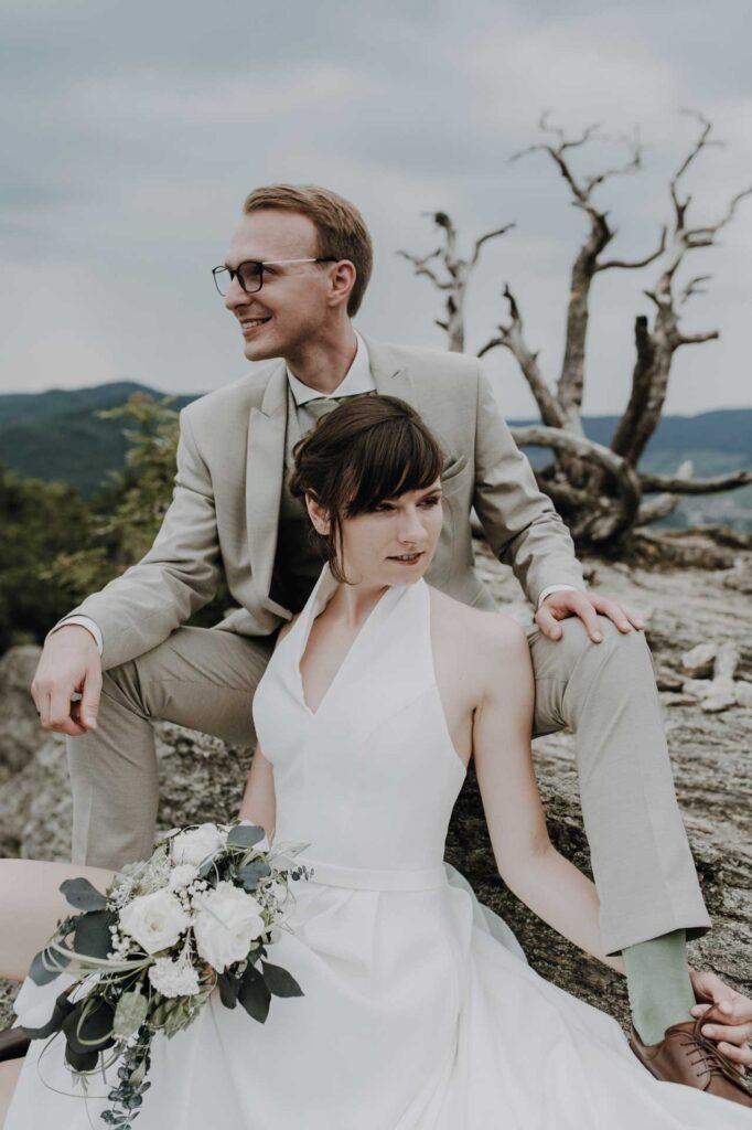 Eloping in den Berge