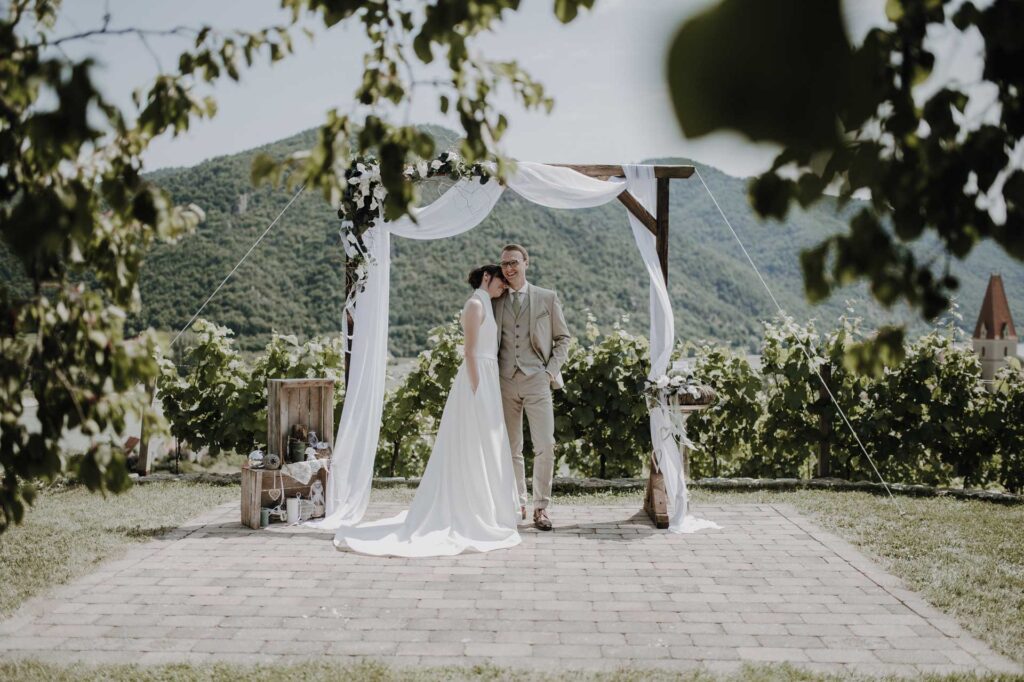 Heiraten zu zweit in den Bergen