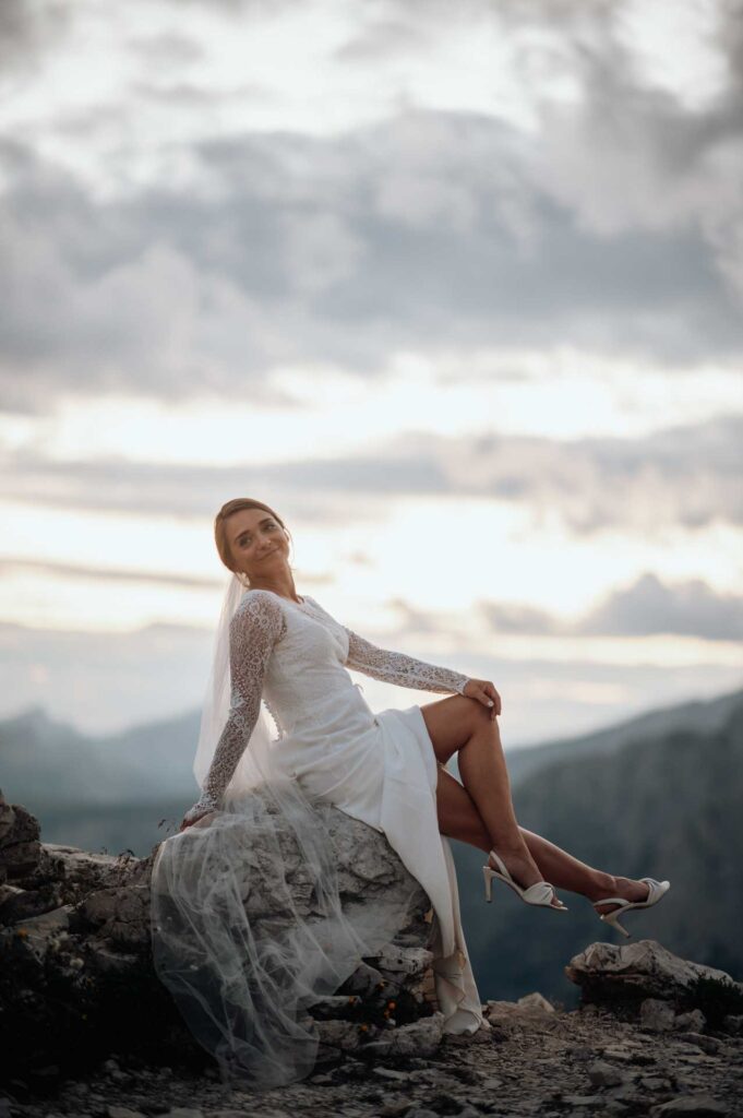 Afterwedding Shooting bei den drei Zinnen