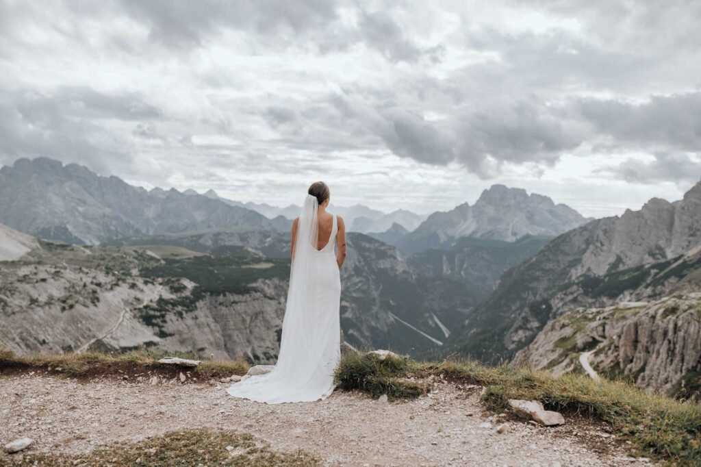 Hochzeitsfotos in den Dolomiten