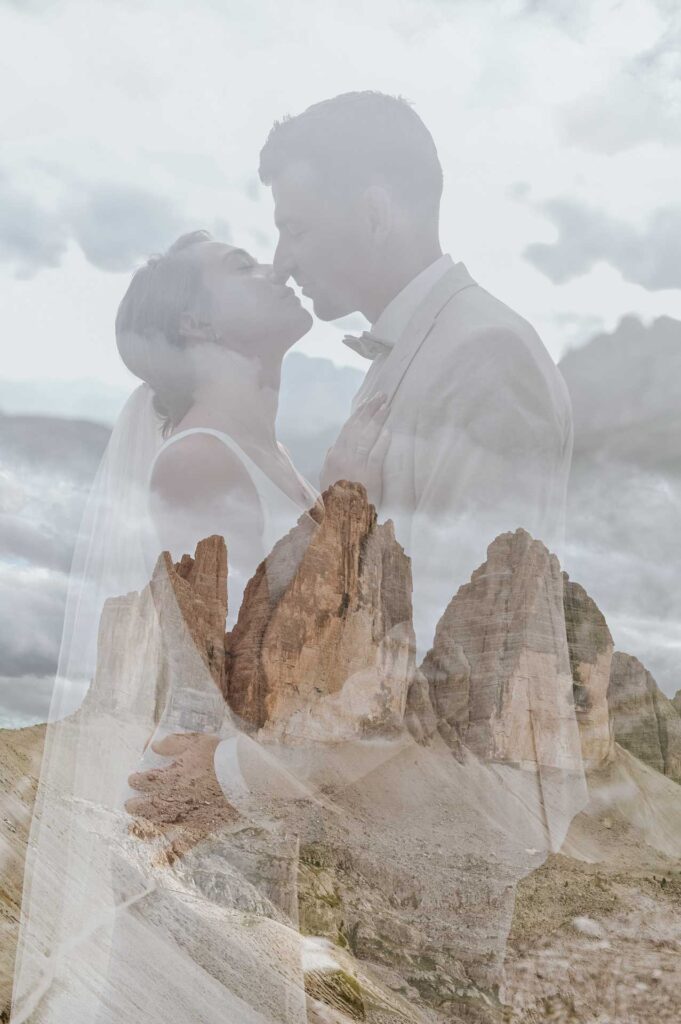Afterwedding Shooting in den Dolomiten