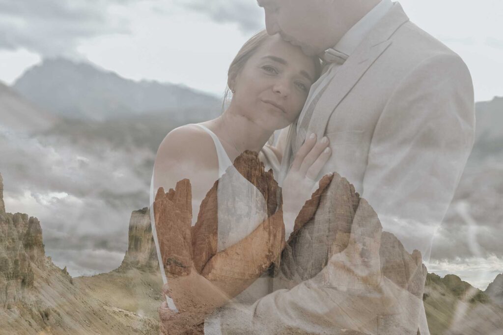 Afterwedding Shooting in den Dolomiten