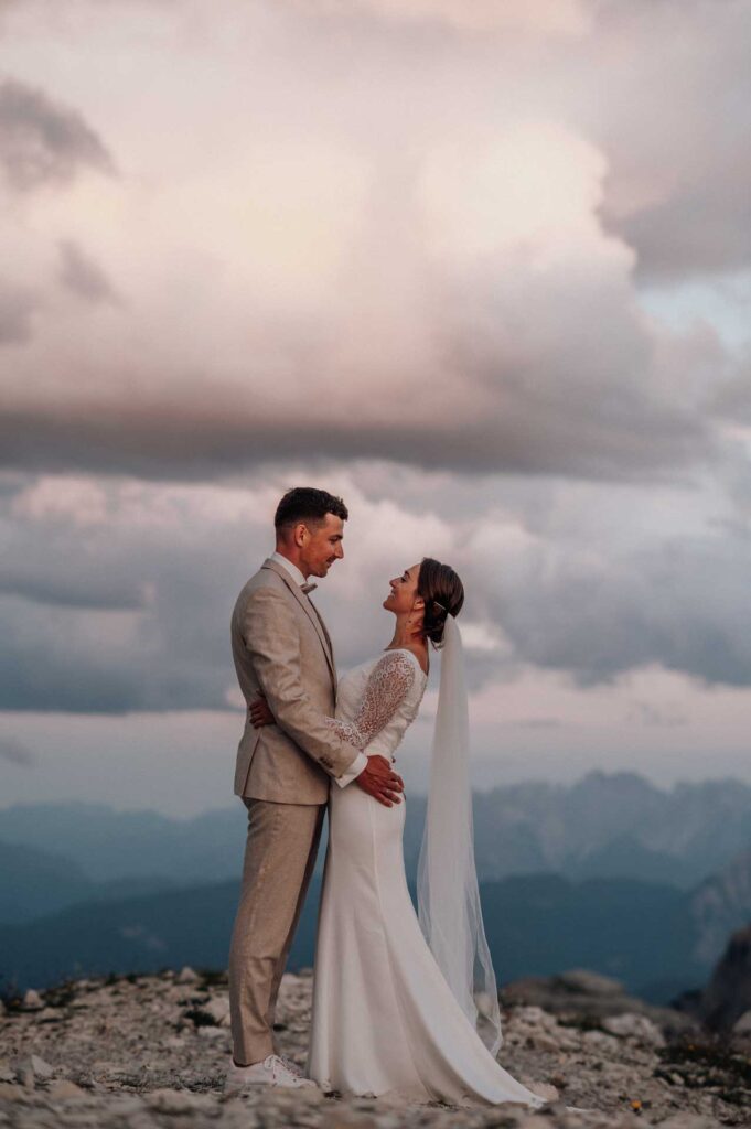 Afterwedding Shooting bei den drei Zinnen