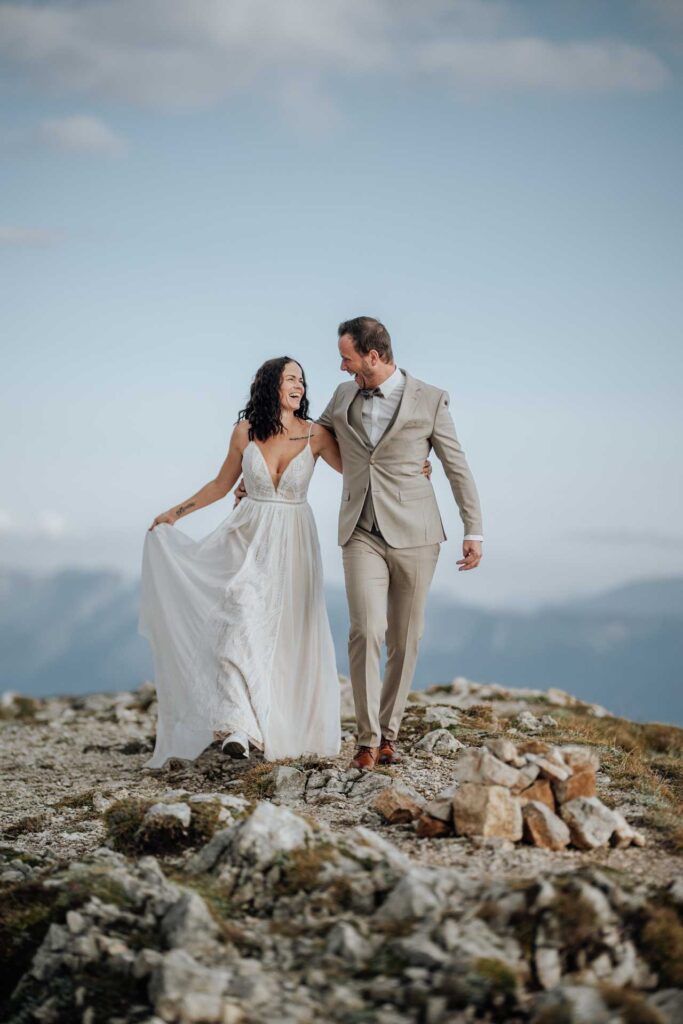 Hochzeitsfotos in den Gailtaler Alpen
