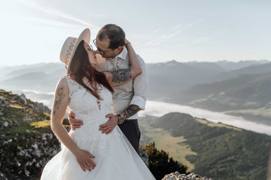 Heiraten am Berg in Österreich