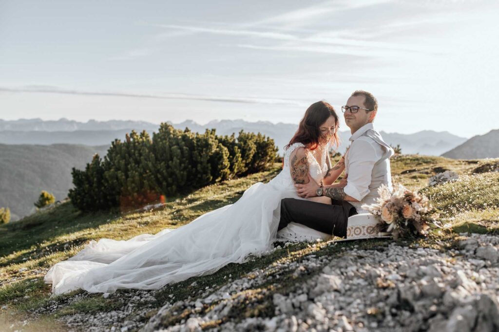 Heiraten am Berg in Österreich