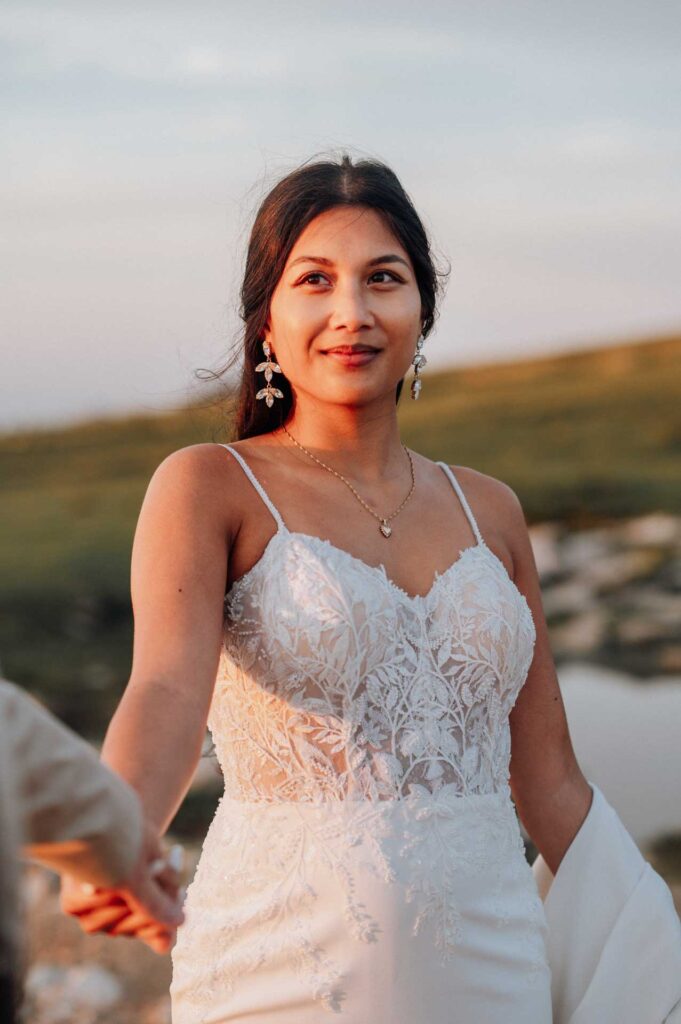 Hochzeitsfotos mit Babybauch