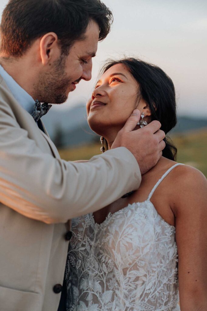 Hochzeitsfotos mit Babybauch