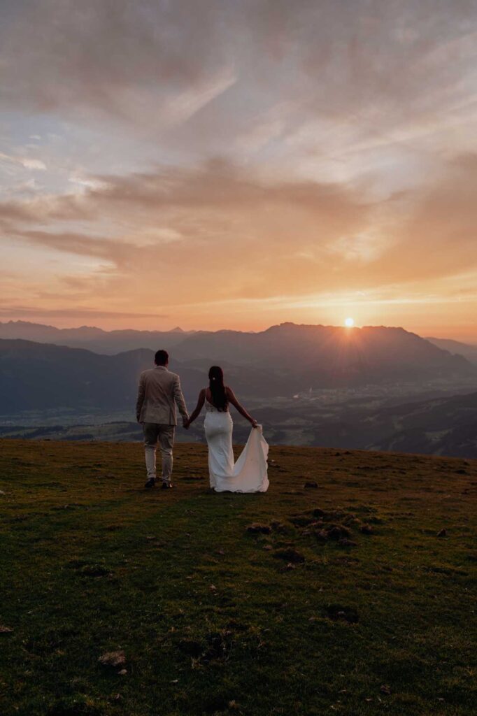 Hochzeitsfotos mit Babybauch