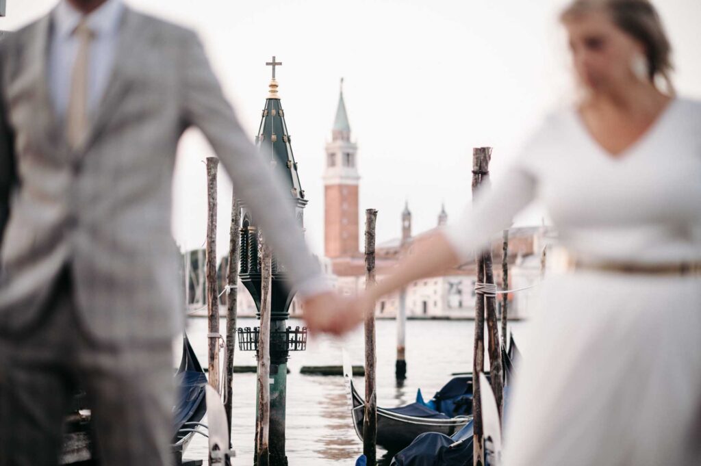 Hochzeitsfotos in Venedig
