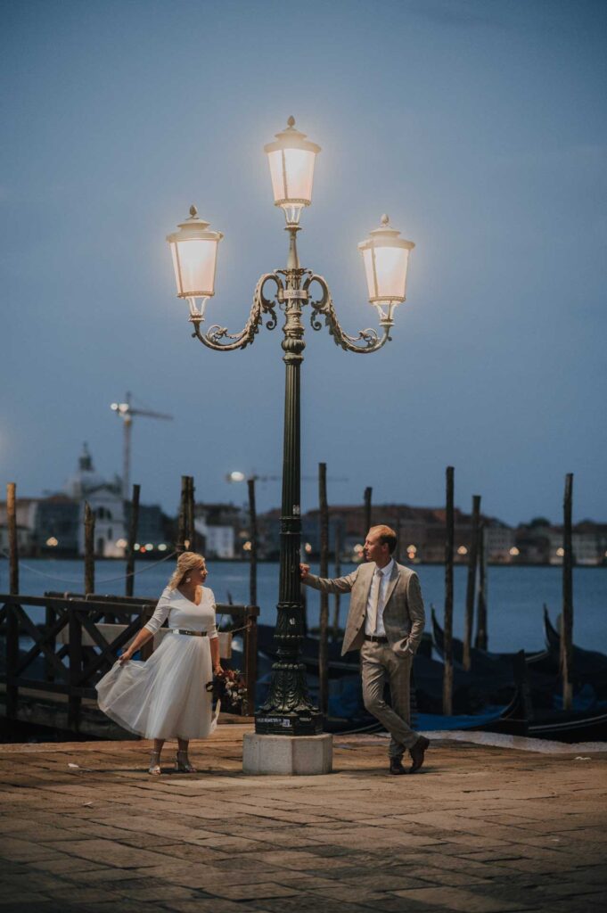 Hochzeitsfotos in Venedig