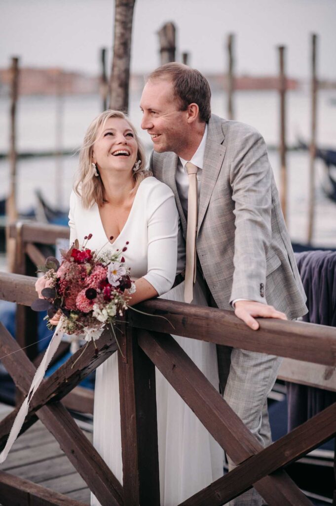 Hochzeitsfotos in Venedig