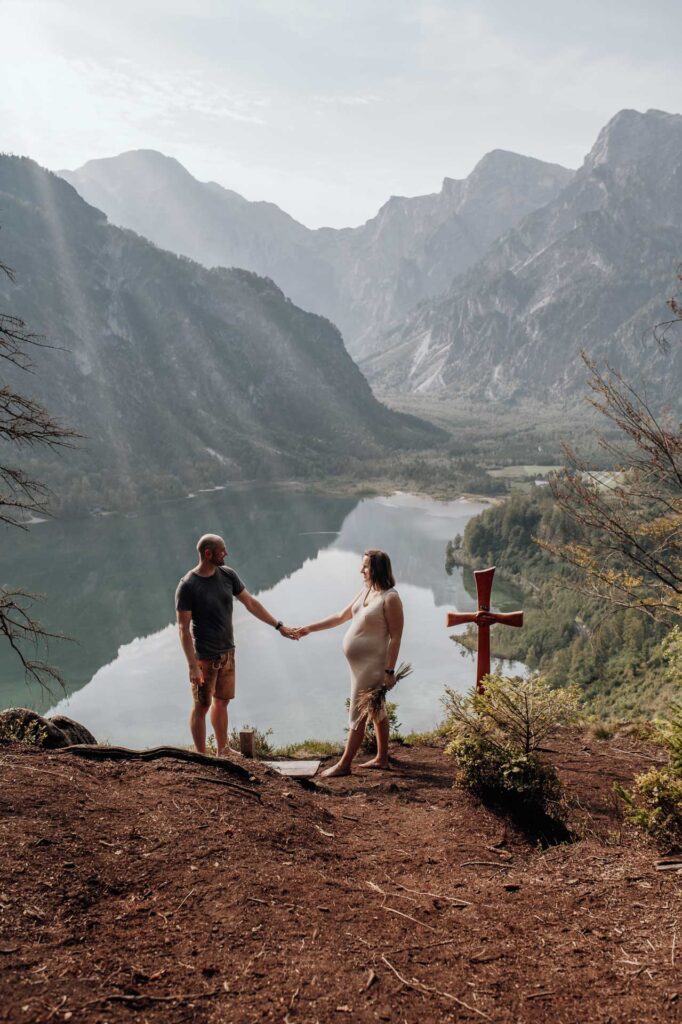 Babybauchfotos am Almsee