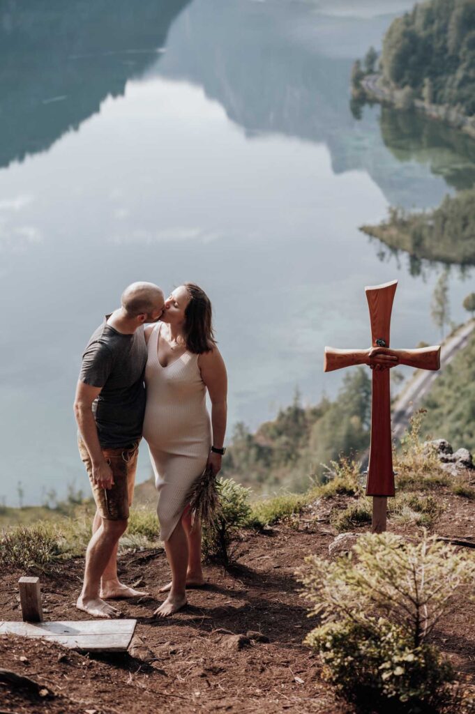 Babybauchfotos am Almsee