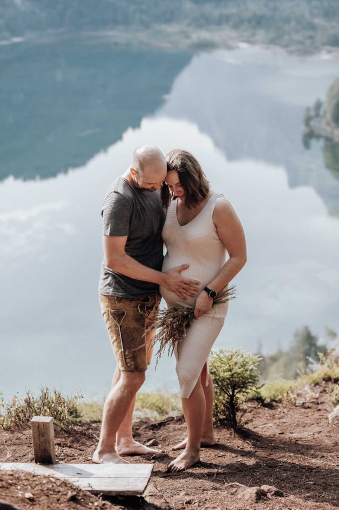 Babybauchfotos am Almsee