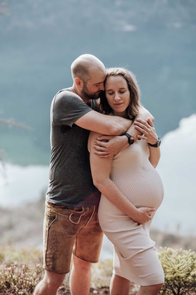 Babybauchfotos am Almsee