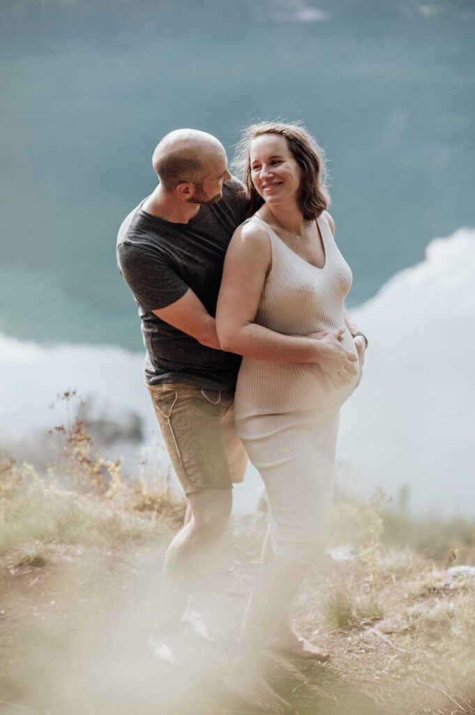 Babybauchfotos am Almsee
