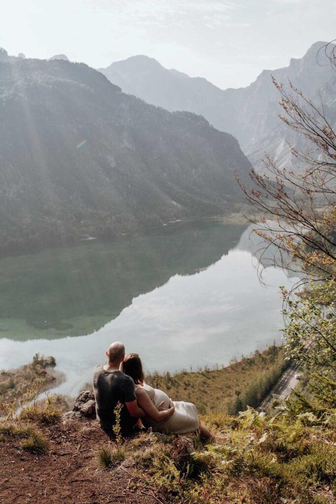 Babybauchfotos am Almsee