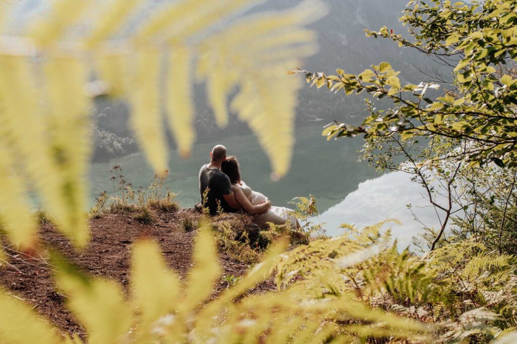 Babybauchfotos am Almsee