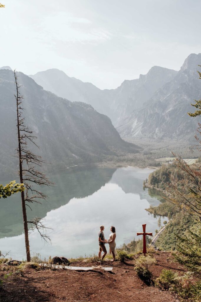 Babybauchfotos am Almsee