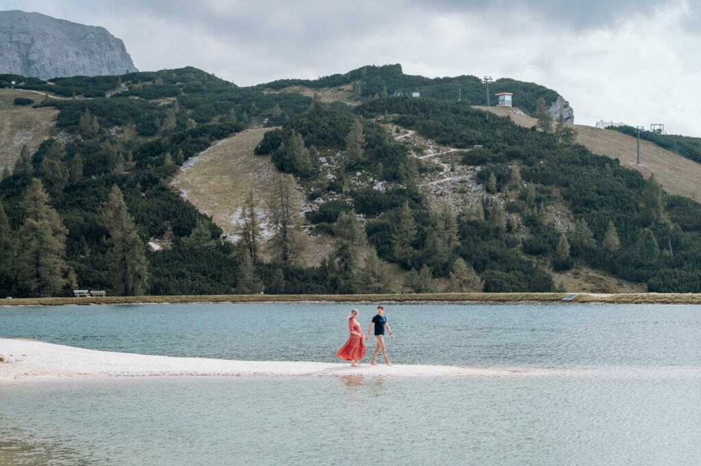 Babybauchfotos in der Natur