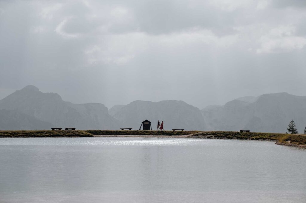 Babybauch Fotos am Bergsee