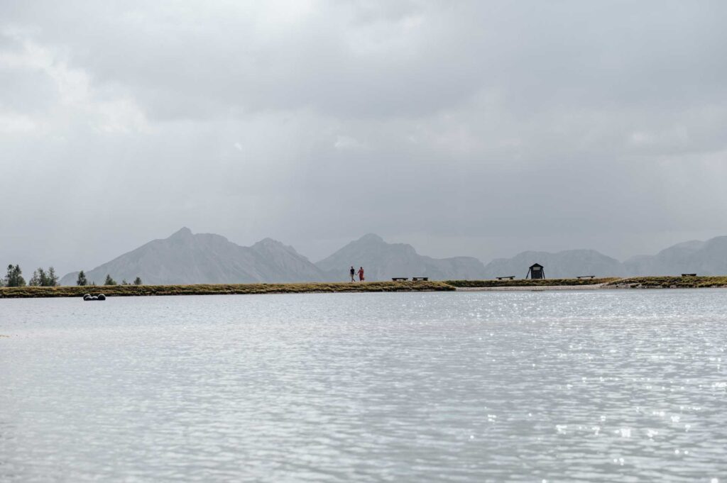 Babybauch Fotos am Bergsee