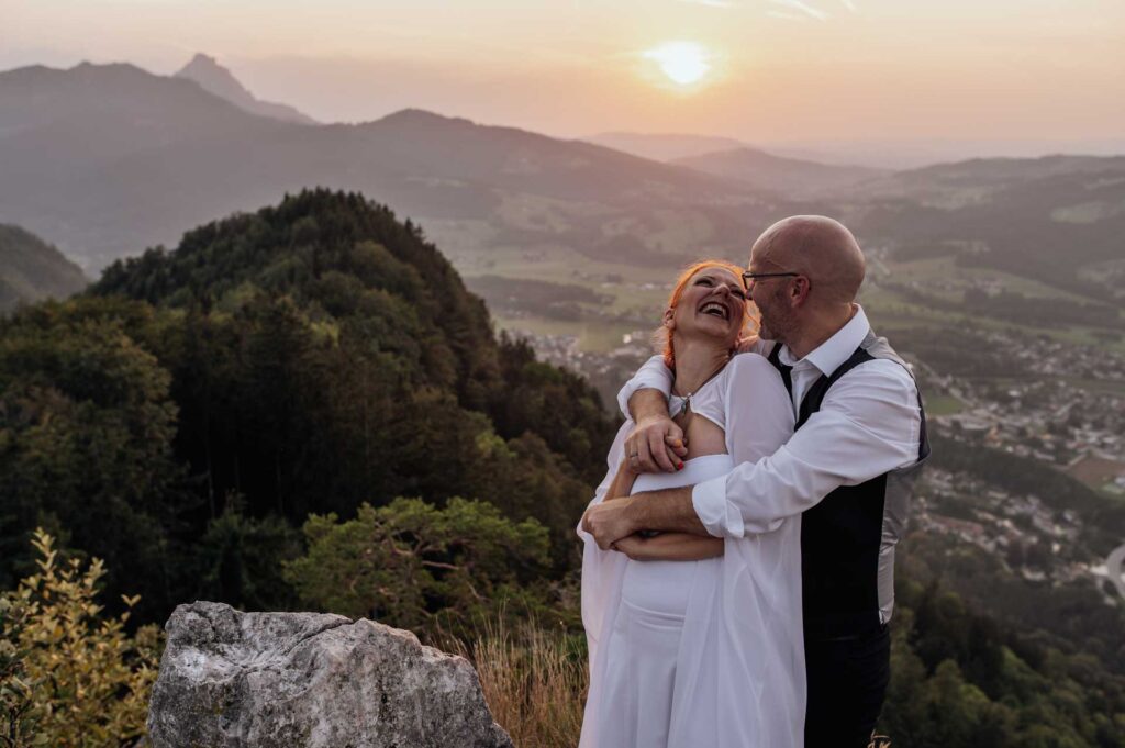 Eheversprechen am Berg