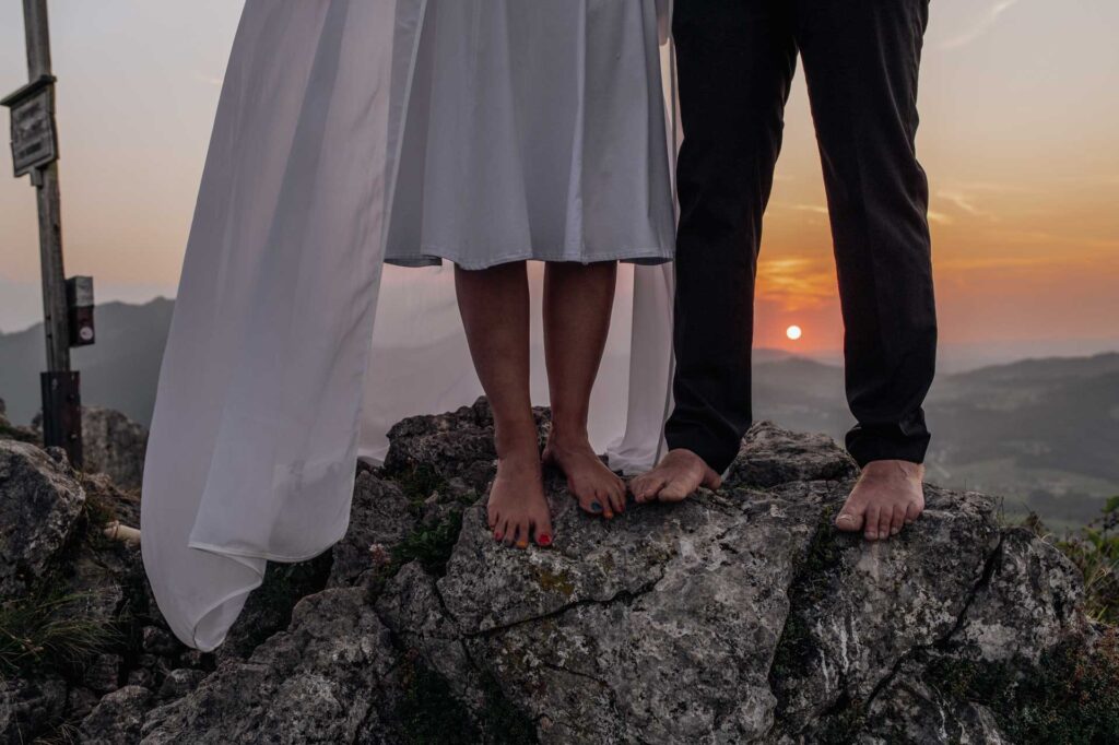 Elopement in the Mountains in Austria