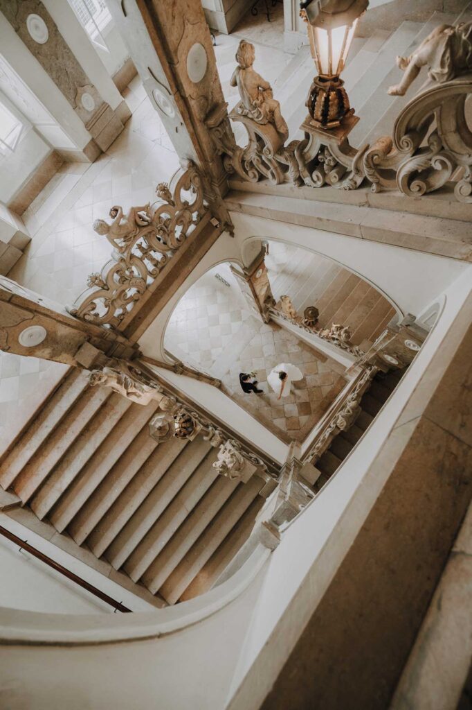 Hochzeit zu zweit im Schloss Mirabell