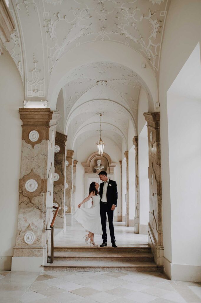 Hochzeit im Schloss Mirabell