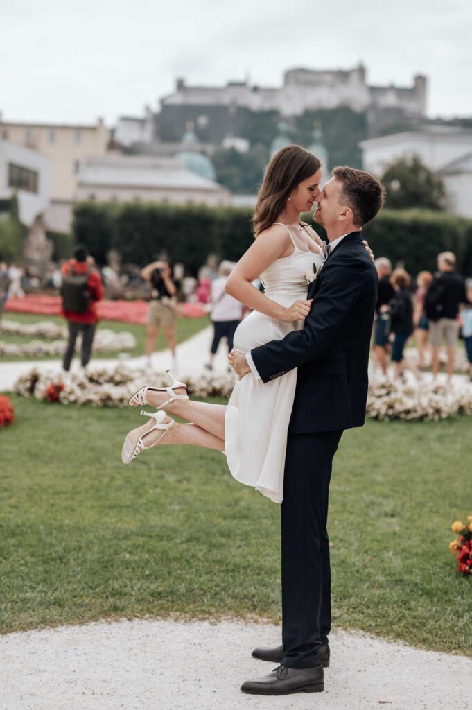 Hochzeit im Schloss Mirabell