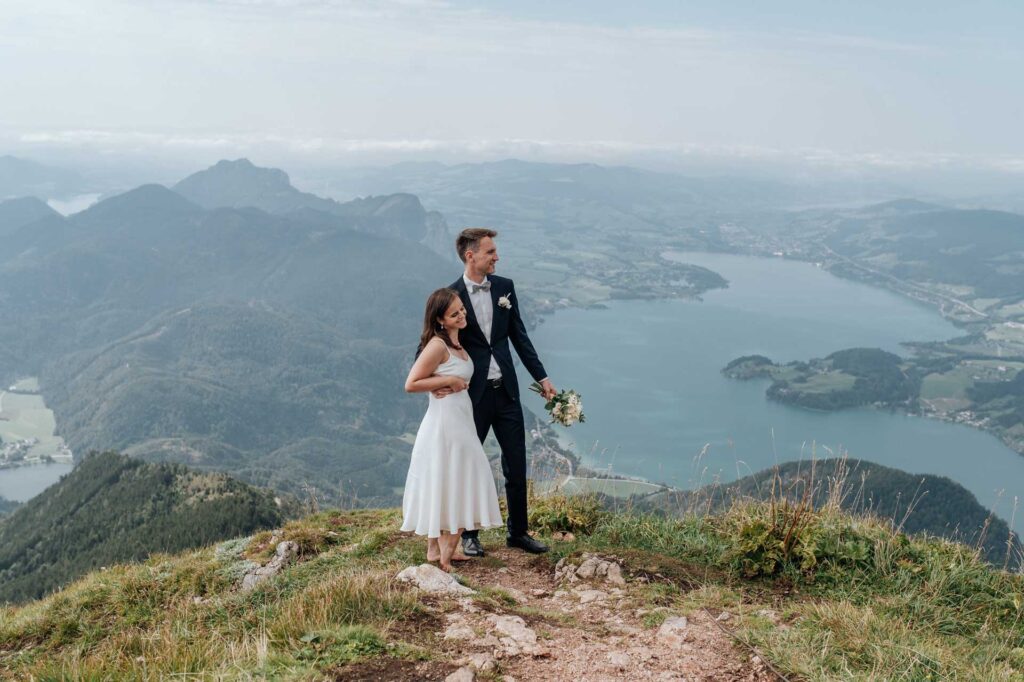 Hochzeit zu zweit im Salzkammergut