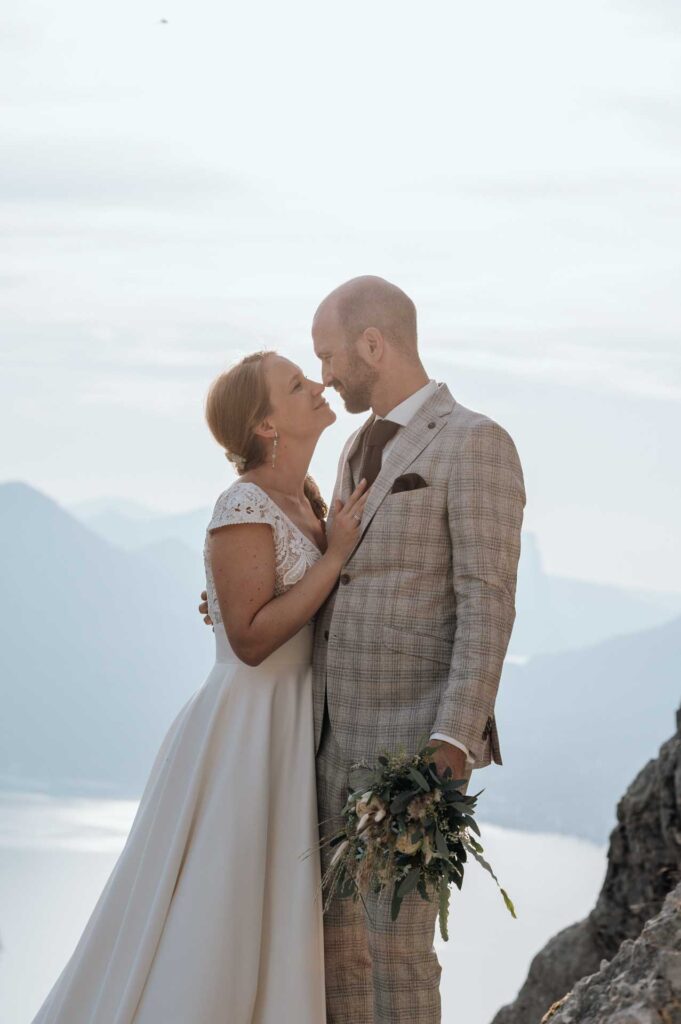Hochzeitsfotos am Berg am Attersee