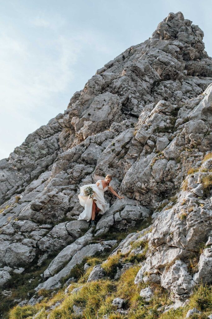 Hochzeitsfotos am Berg am Attersee