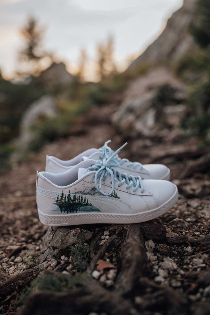 Afterwedding Shooting am Berg in Österreich