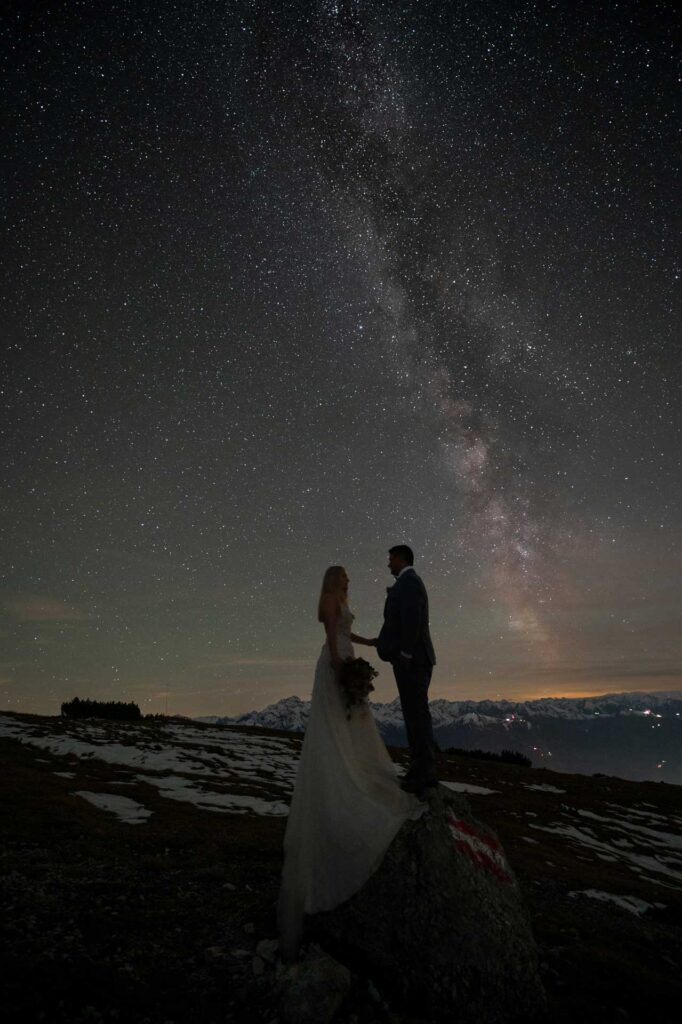 Heiraten zu zwei am Bergen in der Steiermark