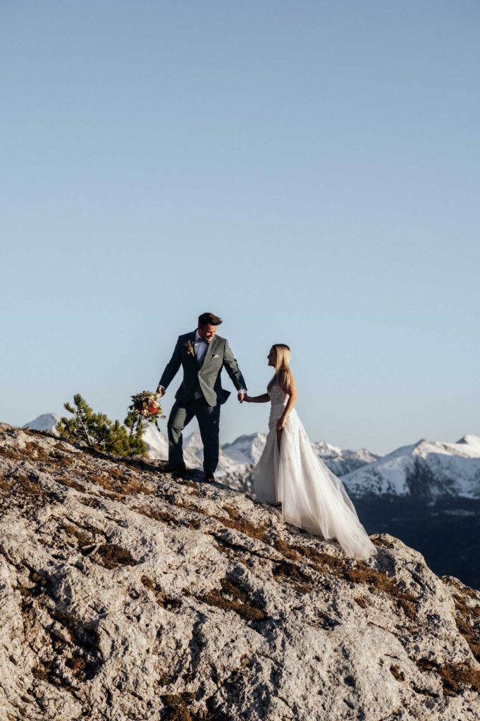 Afterwedding Shooting in den Bergen