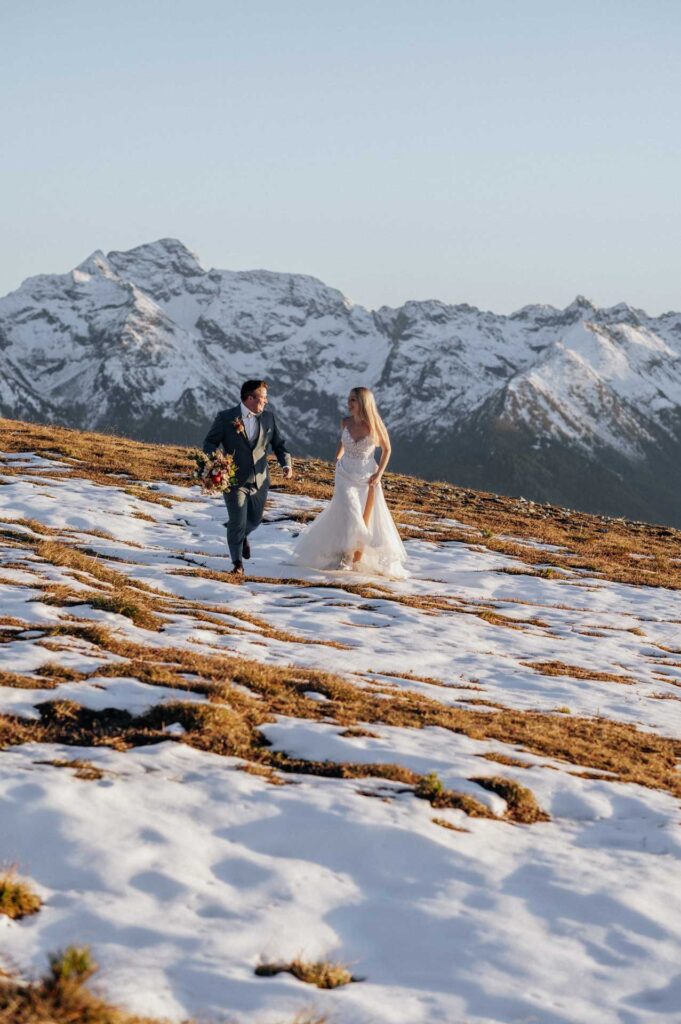 Afterwedding Shooting in den Bergen