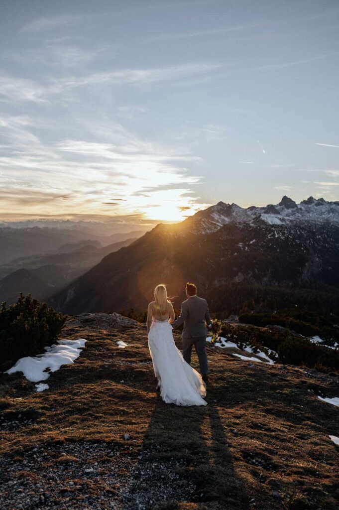 Afterwedding Shooting am Berg