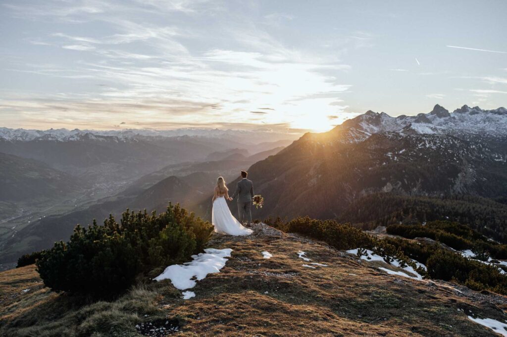 Afterwedding Shooting am Berg