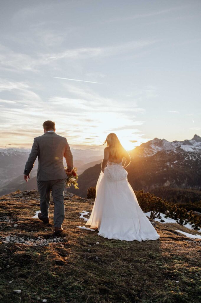 Afterwedding Shooting am Berg