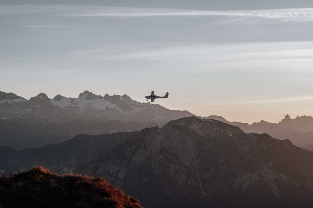Afterwedding Fotos am Berg in Altaussee