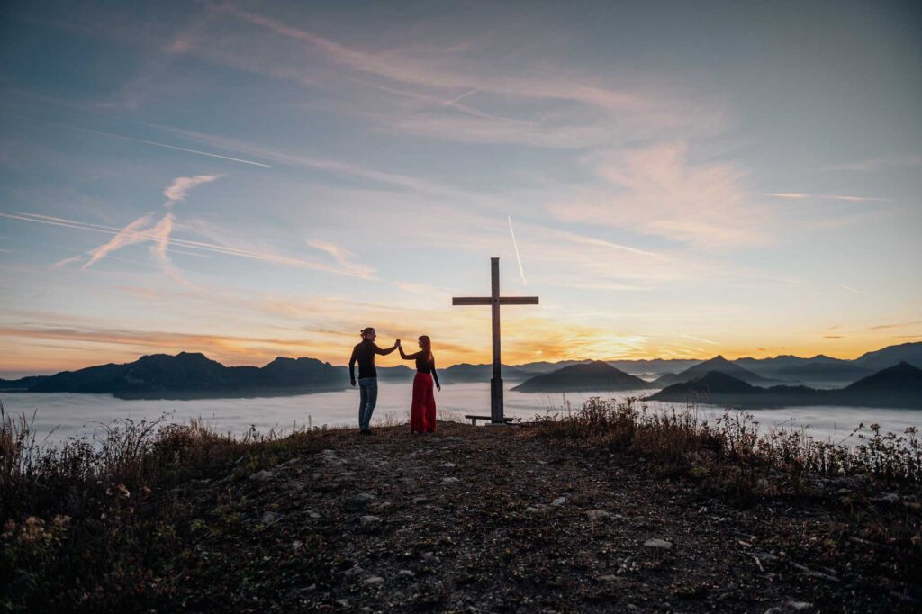 Proposal Photo-Shooting in the Mountains