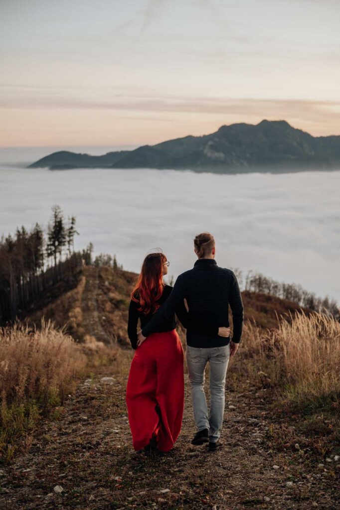 Proposal Photo-Shooting in the Mountains