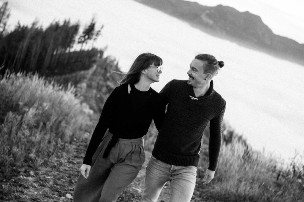 Proposal Photo-Shooting in the Mountains