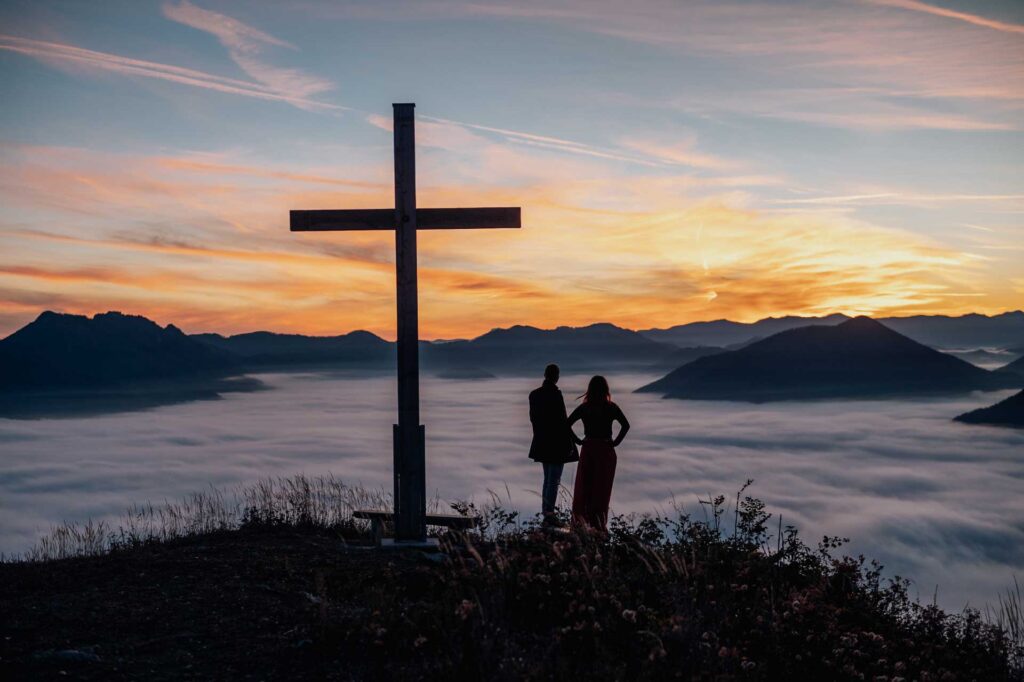 Proposal Photo-Shooting in the Mountains