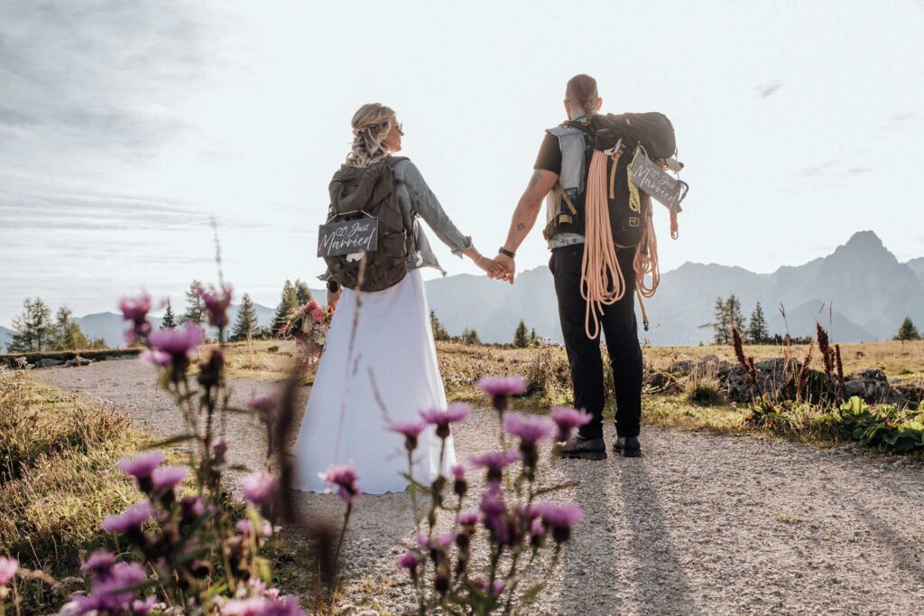 Hochzeit am Berg in Hinterstoder