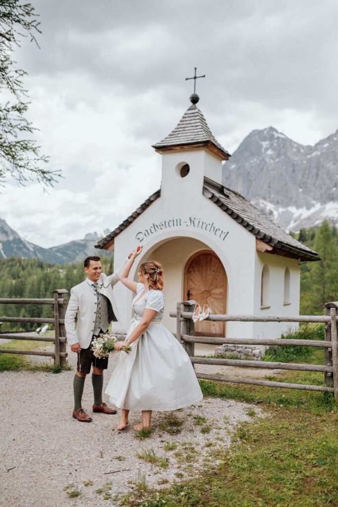 Hochzeit beim Dachstein Kircherl